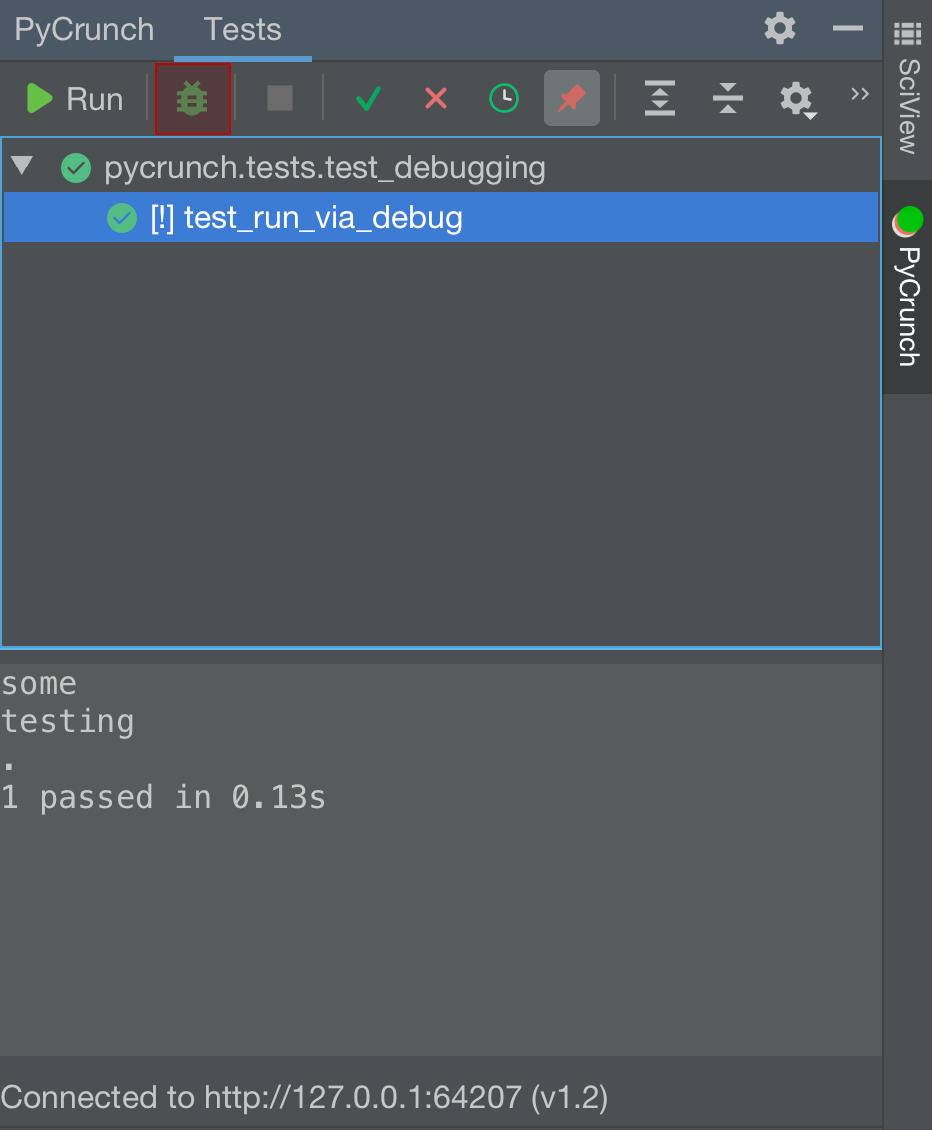 PyCrunch - Python Continuous Test Runner and TDD assistant